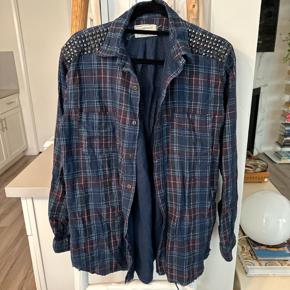 Current Elliot Studded Flannel
